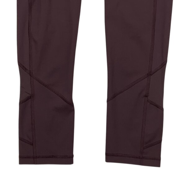 Lululemon Pace Rival Crop 22" Legging 6 Dark Adobe Cropped Mid Rise Run Athletic - Picture 12 of 15